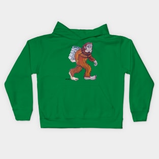 Bigfoot Kegger Kids Hoodie